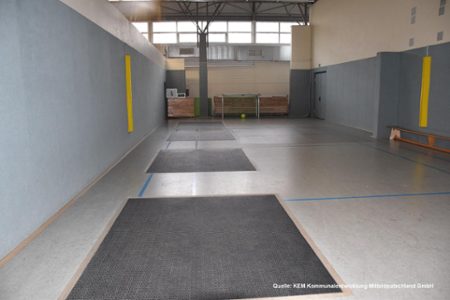 Sporthalle  Külzviertel Gymnastikraum